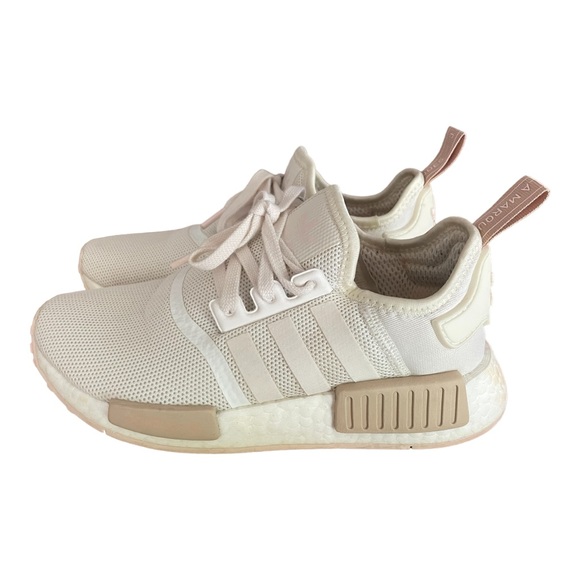 ADIDAS ORIGINALS NMD R1 CHALK WHITE AUTHENTIC WOMENS US SIZE 6 - Picture 2 of 10